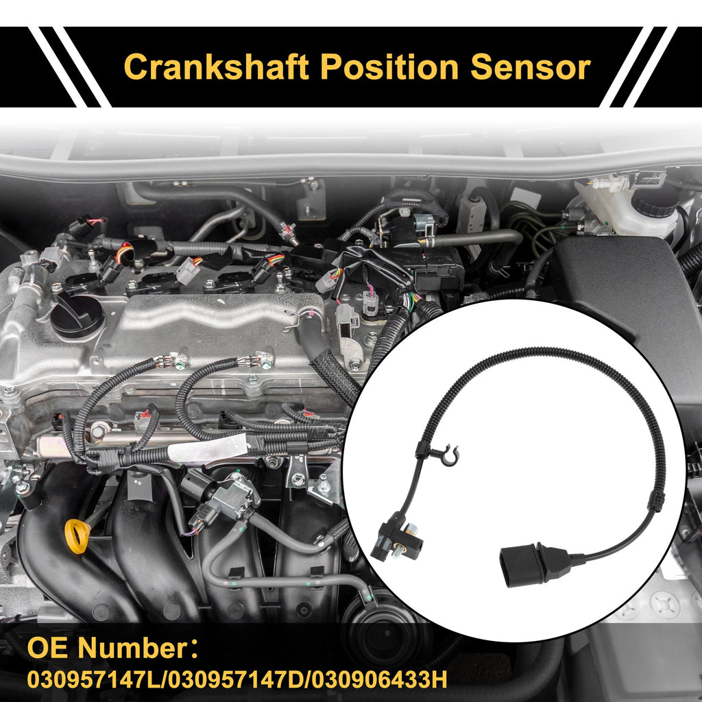 1 Pc Crankshaft Position Sensor No.030957147L for Volkswagen Polo 1.6 98-99