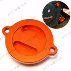 CNC Aluminum Engine Oil Filter Cover Cap for KTM Duke 125/200/390 (2011–2023)