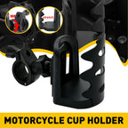 Adjustable Drink Holder for Motorcycle Universal Mount Handlebar