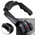 Black Rear Fender Extension Filler for Harley Touring (2014–2024)