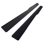 Body Kit Side Skirt Lip For BMW F80 M3 F82 M4 15-20 Gloss Black Extension 2PC