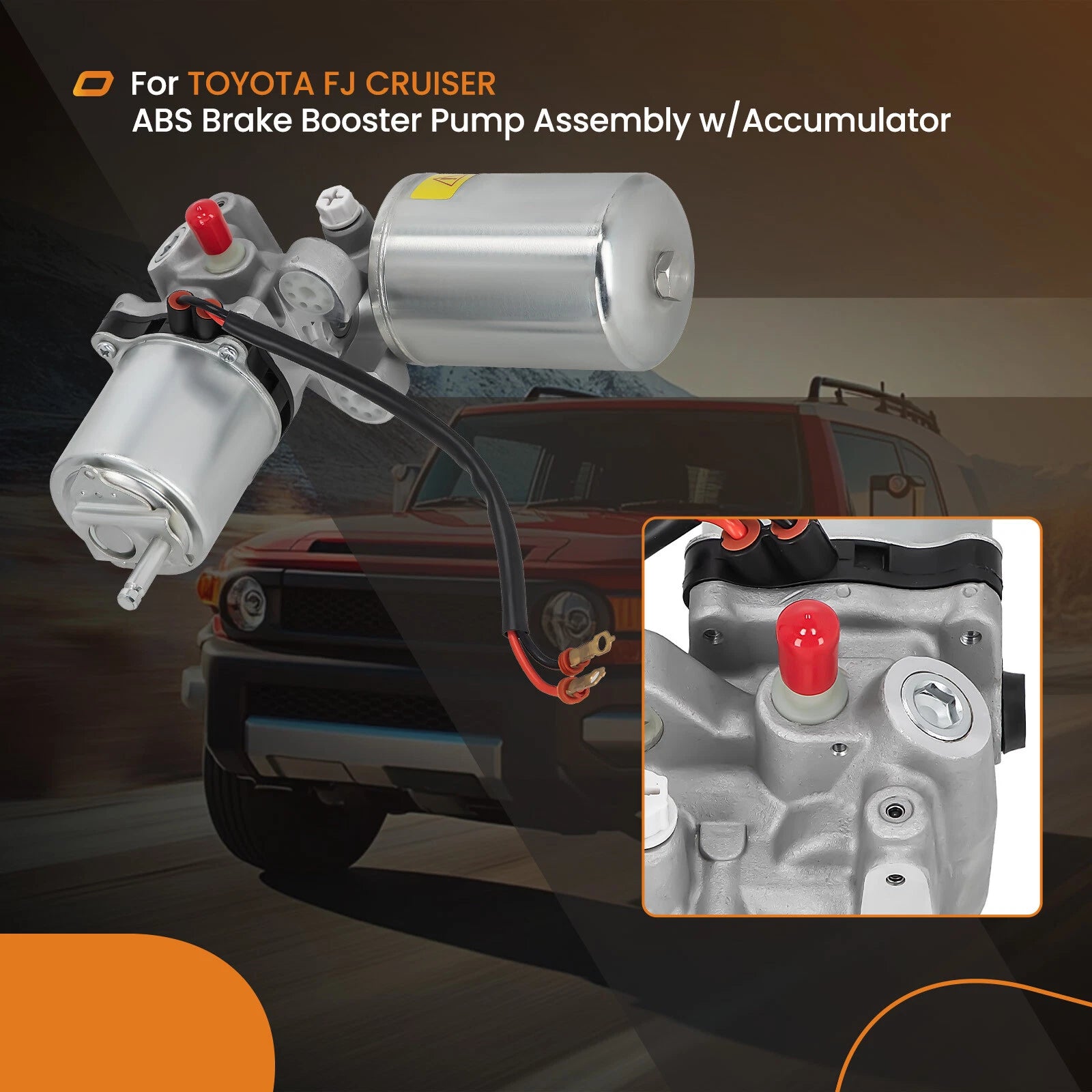 ABS Pump Brake Booster for Toyota Land Cruiser