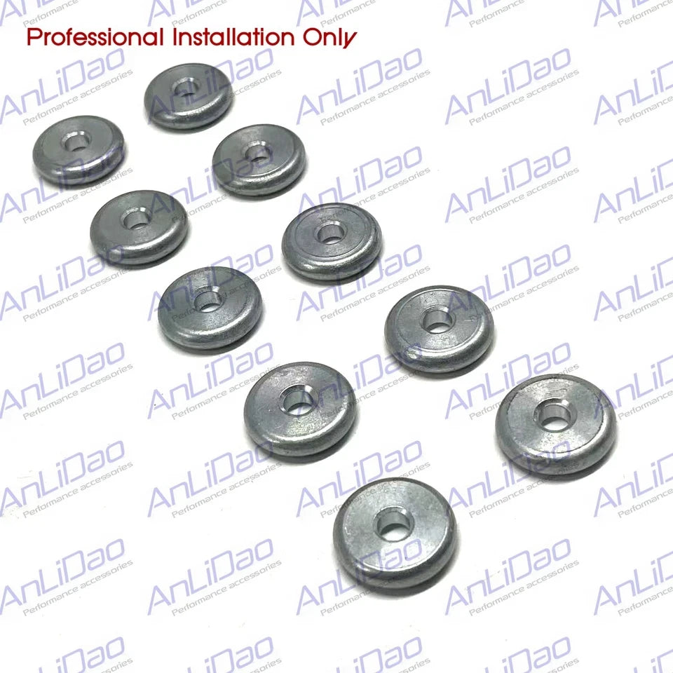 10Pcs Zinc Anode Block for Sea-Doo RXP RXT WAKE GTR (2010–2023) 271001920