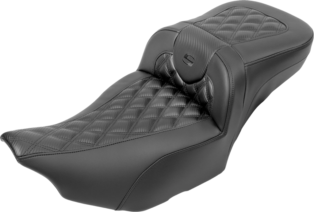 SADDLEMEN Roadsofa Extended Reach Seat for Motorcycle (without Backrest)