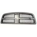 Replacement Chrome Plastic Grille For 2009-2010 Dodge Pickup Dodge RAM1500