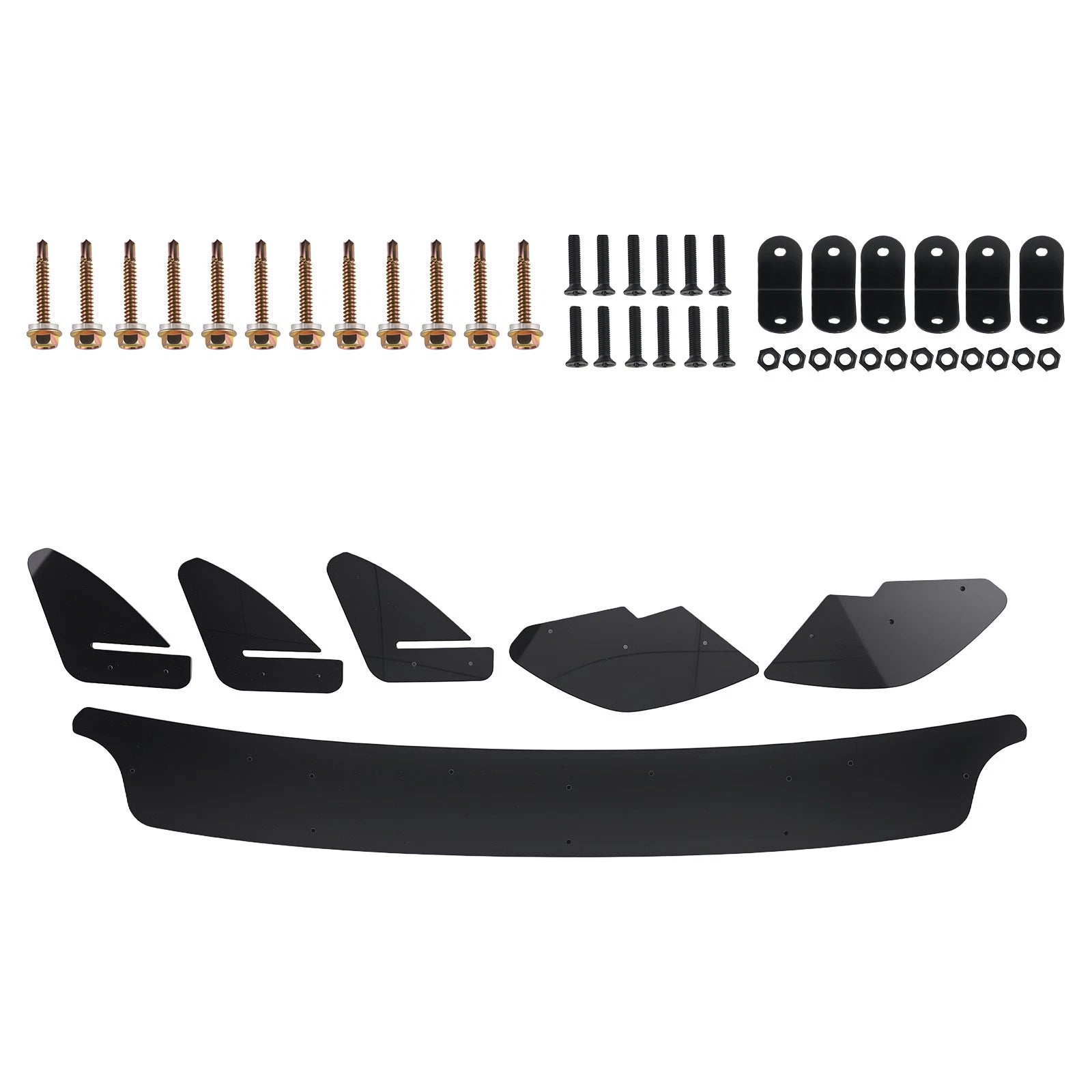 Rear Bumper Lip Diffuser for VW Golf 6 MK6 GTI (2010–2014)