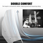 Windshield Windscreen for Yamaha Tenere 700 XTZ07 (2019–2024) 13.4"x10.24"