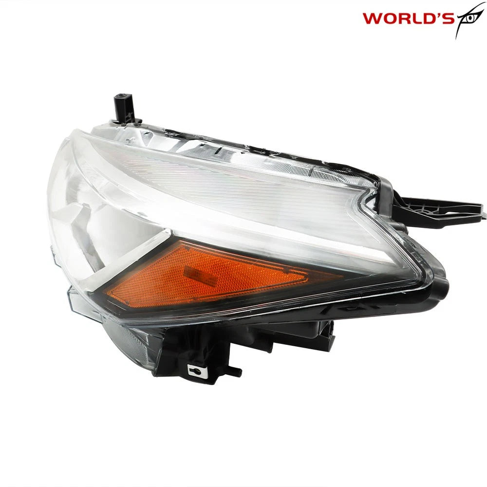 Headlight for Nissan Kicks (2021–2023) Halogen Chrome Driver Side