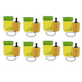 Set of 8 Engine Oil Filters for Audi A3 TT Quattro VW Golf Jetta Beetle (2000–2023)