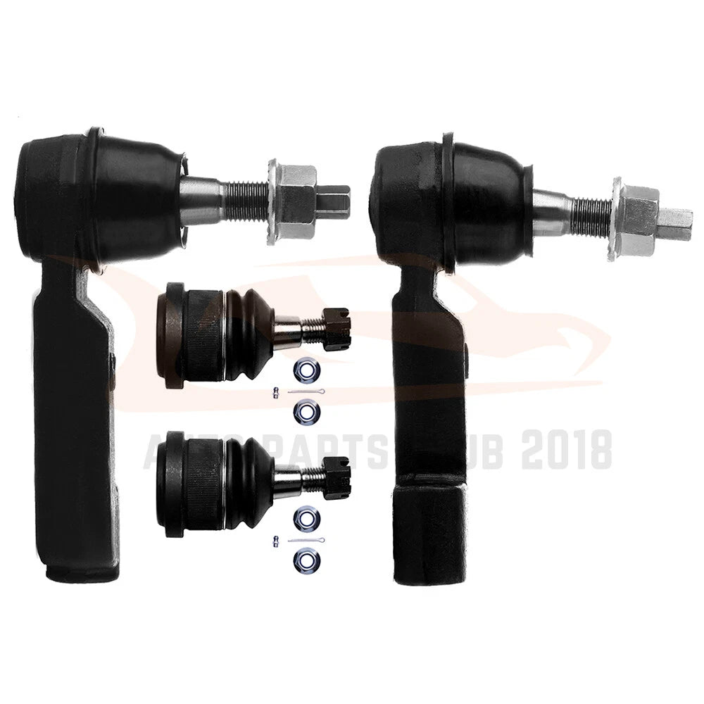 Front Lower Ball Joints & Outer Tie Rod End Kit for Jeep Liberty (2005–2007)