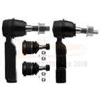 Front Lower Ball Joints & Outer Tie Rod End Kit for Jeep Liberty (2005–2007)