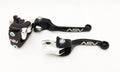 ASV F3 Front Brake Clutch Perch Levers Set of 2 Black for Honda CRF450R CRF250R