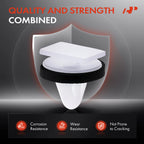 50Pcs Nylon Rocker Panel Moulding Retainer Clips for Hyundai Kia