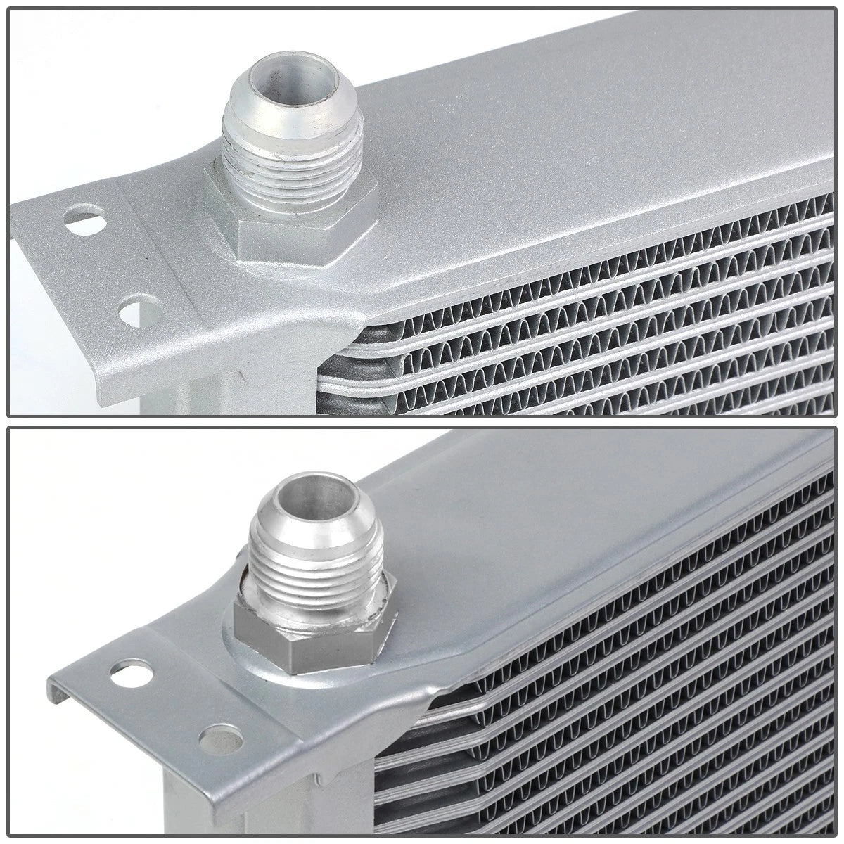 30-Row 10AN Aluminum Engine Transmission Oil Cooler for Universal Applications