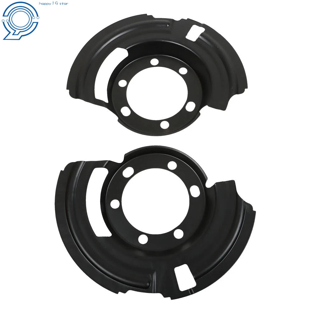 Set of 2 Brake Dust Shields for Jeep Cherokee XJ Wrangler (1984–2001)