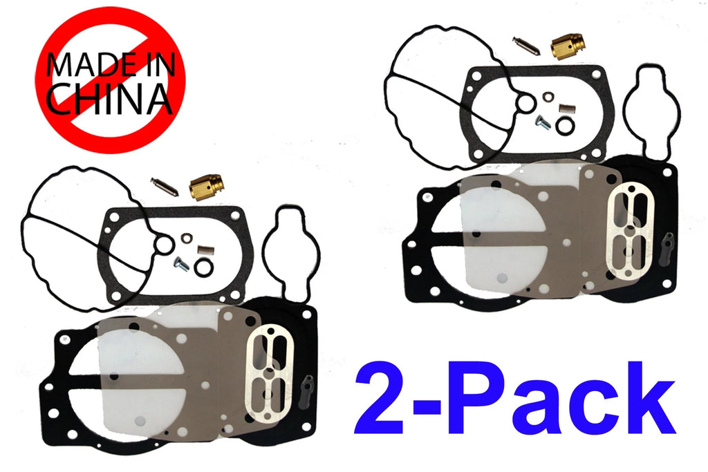 2-Pack Carburetor Rebuild Kit for Kawasaki STX-R 1200 (2002–2005)