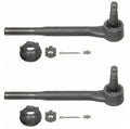 Set of 2 Outer Steering Tie Rod Ends for Chevy P30, GMC P35/P3500