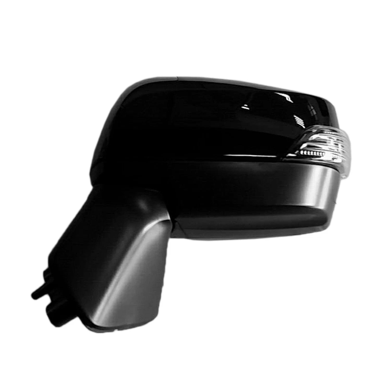 Replacement Black Driver Side Power Door Mirror w/Signal/Blind Spot Detection