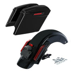 5" Hard Saddlebags with 6x9" Speaker Lid & Rear Fender for Harley Touring (2014–2023)