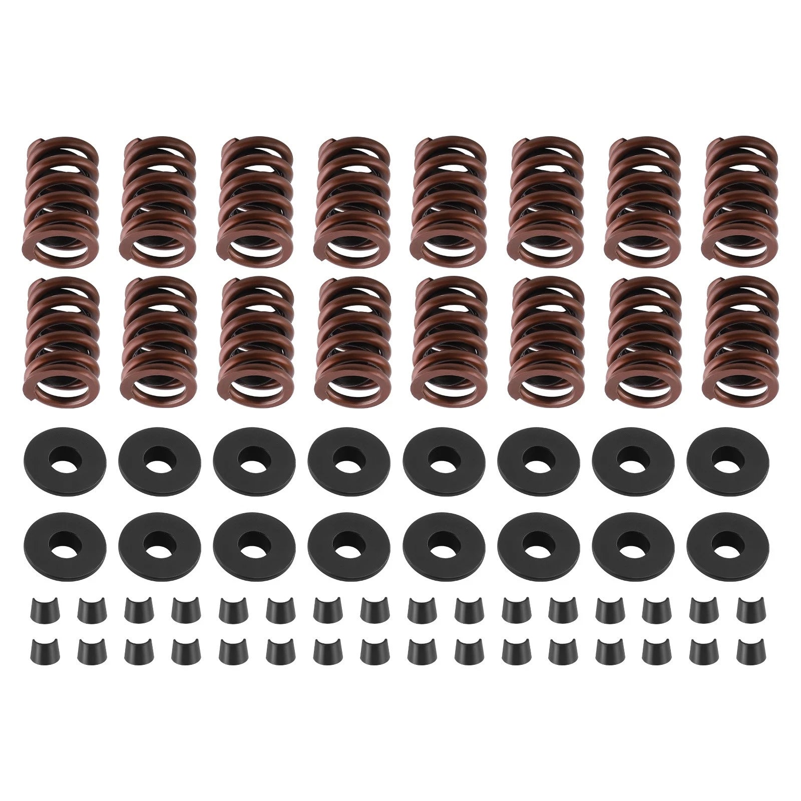 Valve Springs Set with Steel Retainers for Chevrolet Small Block 350/400 (1969–1986)