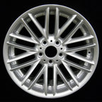 Factory Wheel 18x8 Bright Fine Silver Replacement for 2006 BMW 750i (2006–2008)