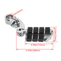 Foot Pegs Pedals for Harley Davidson Road King, Street Glide (1-1/4" Bars)