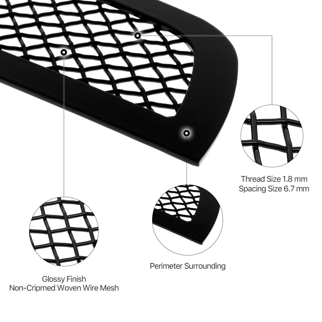 Bumper Mesh Grille Insert for Nissan Frontier/Pathfinder (2005-2021)