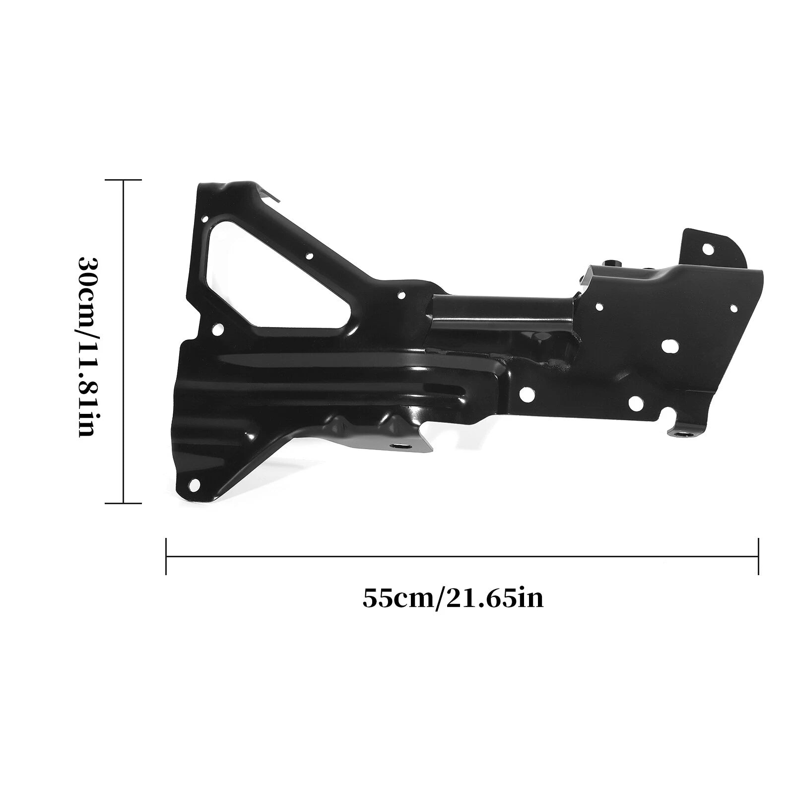 Set of 2 Front Inner Bumper Side Brackets for Chevrolet Silverado 1500 (2016–2018)
