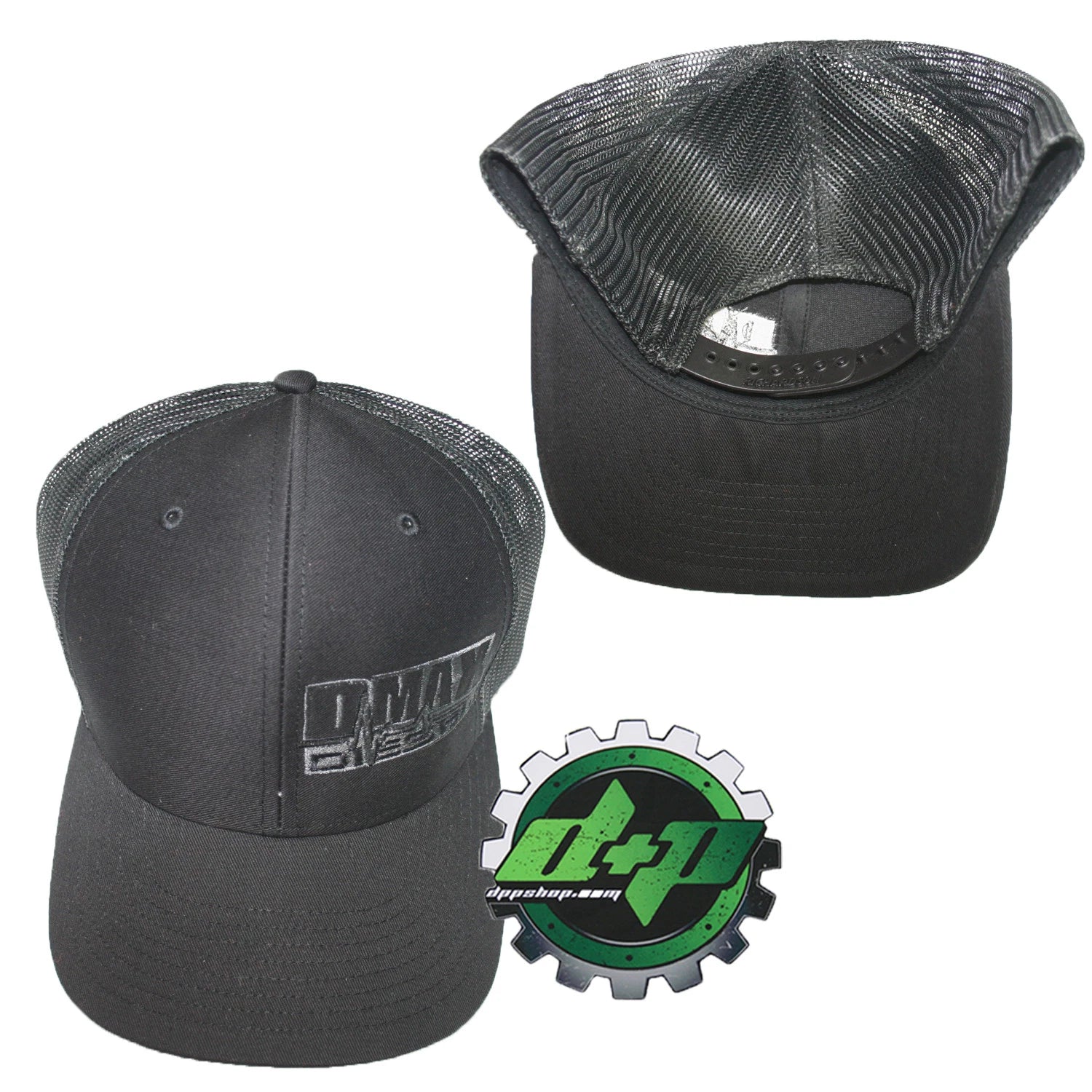 Duramax Diesel Black Mesh Snapback Hat for Trucks (Fits All Models)