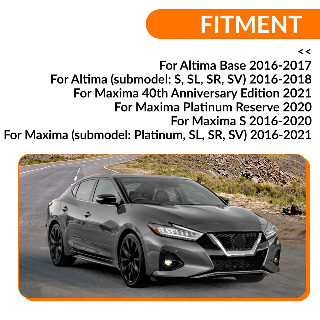 Front Engine Splash Shield Under Cover for Nissan Altima (2016–2018) & Maxima (2016–2023)
