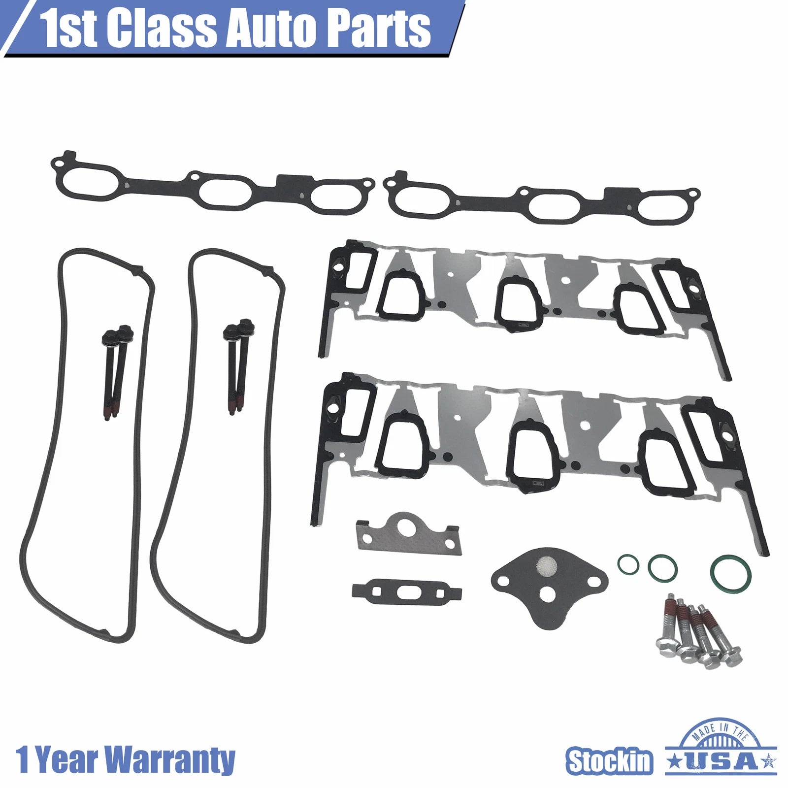Engine & Intake Manifold Gasket Set for Buick Skylark/Century, Olds, Chevy Beretta (1990–1998)