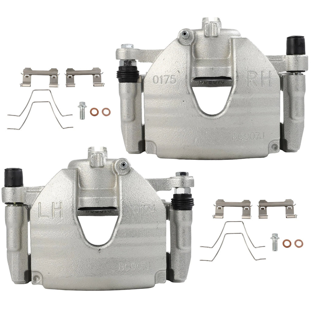 Set of 2 Front Brake Calipers for Infiniti G35, G37