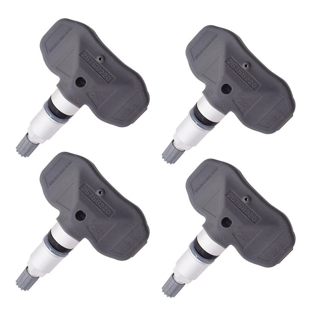 Set of 4 Tire Pressure Sensors for Chevrolet Corvette Cadillac (2004–2009)