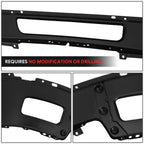 Front Bumper Face Bar for Silverado 2500 3500 HD (2011–2014) w/ Foglight Holes