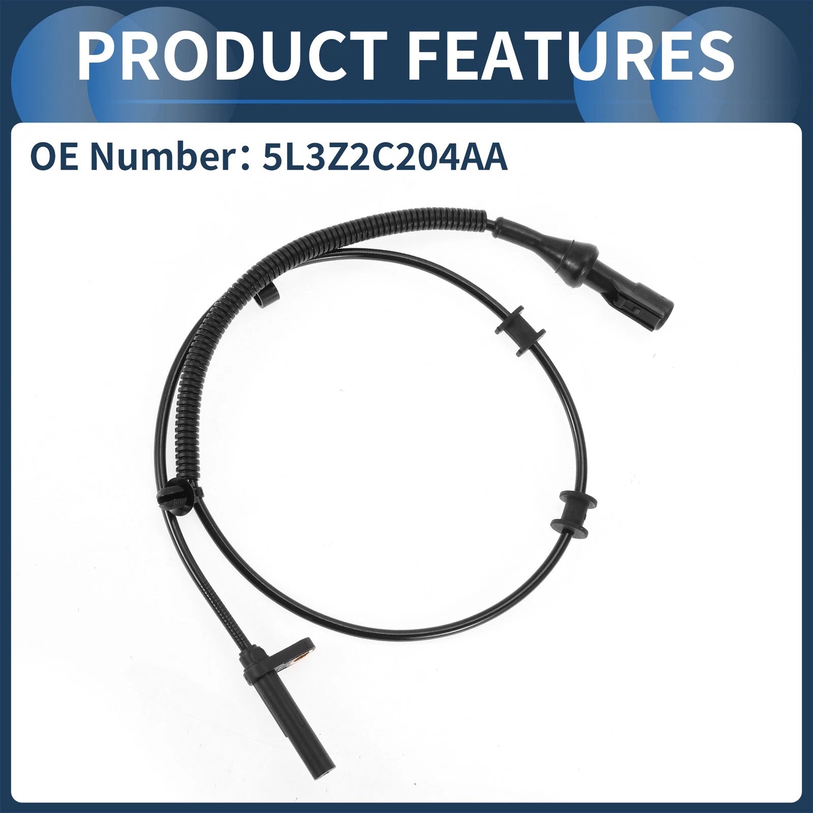 ABS Wheel Speed Sensor No. 5L3Z2C204AA for Ford F-150 (2004–2008) Front