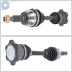 Set of 2 Front CV Axle Shafts for Chevrolet Tahoe 1500, Suburban 1500 (2000–2006)