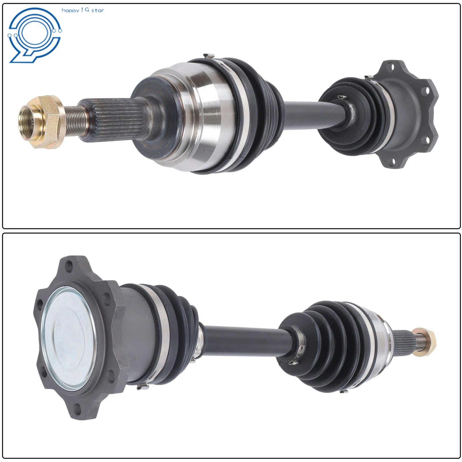 Set of 2 Front CV Axle Shafts for Chevrolet Tahoe 1500, Suburban 1500 (2000–2006)