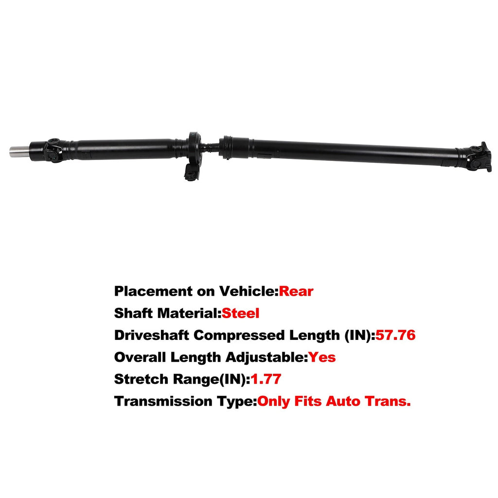 Drive Shaft for Subaru Legacy GT (2005–2008) H4 2.5L Rear 27111AG06A SK936954