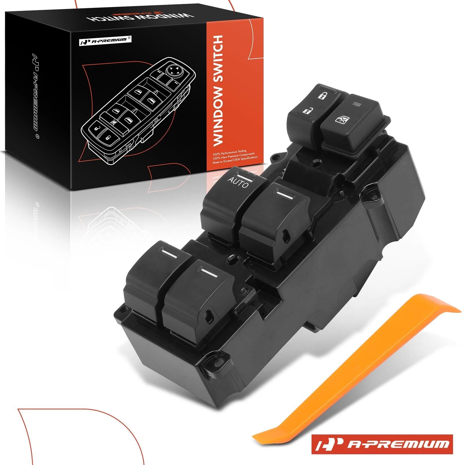 Front Left Power Window Switch for Honda Civic (2012–2013)