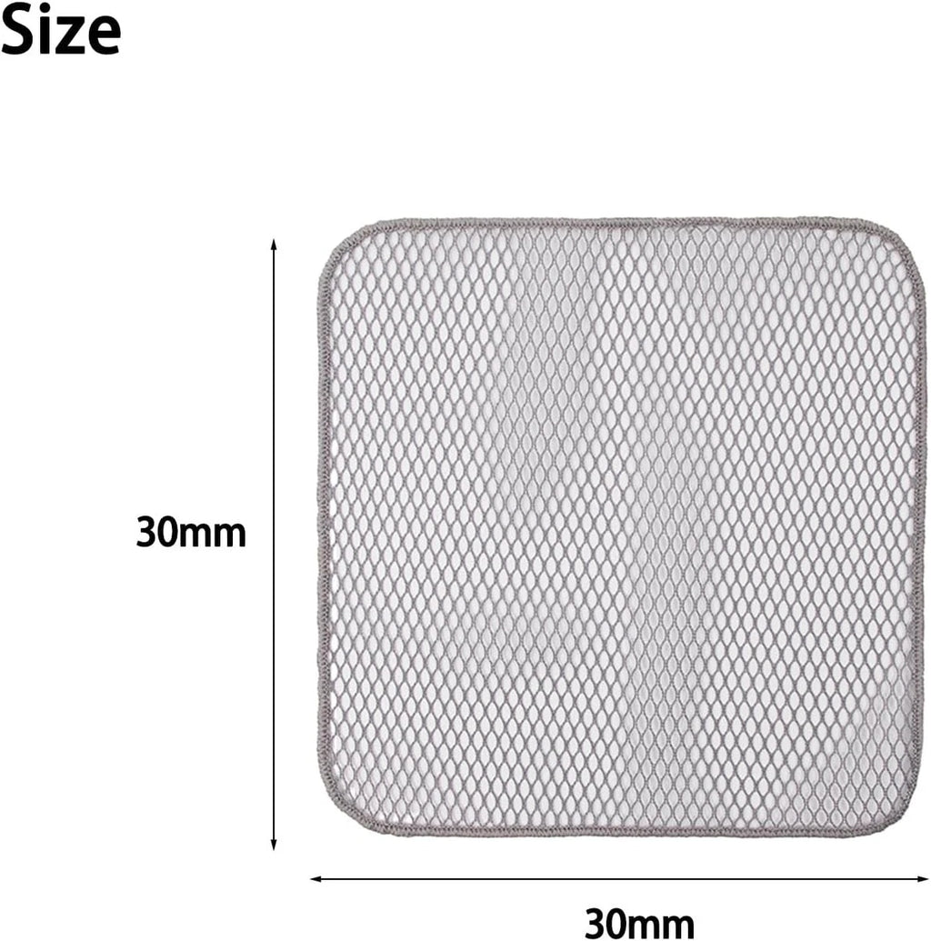 48 Pack Microfiber Dish Cloths for Kitchen Cleaning 30x30
