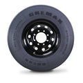 GREMAX ST235/80R16 Trailer Tire Wheel 14-Ply G 129M 8x6.5 Black Mod