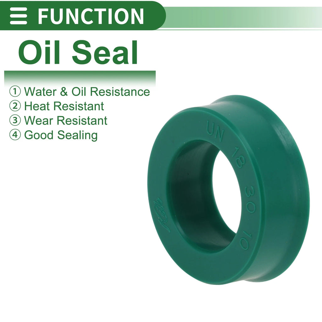 Set of 5 Oil Seal Rotary Shaft Seal 18x30x10mm High Pressure