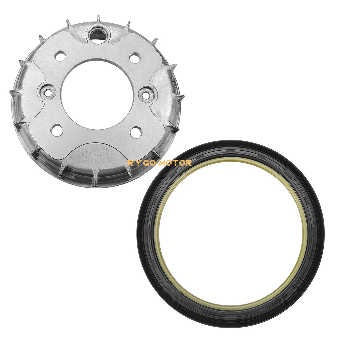 Front Brake Drum & Dust Seal Kit for Honda Foreman 400 450 (2000–2006)