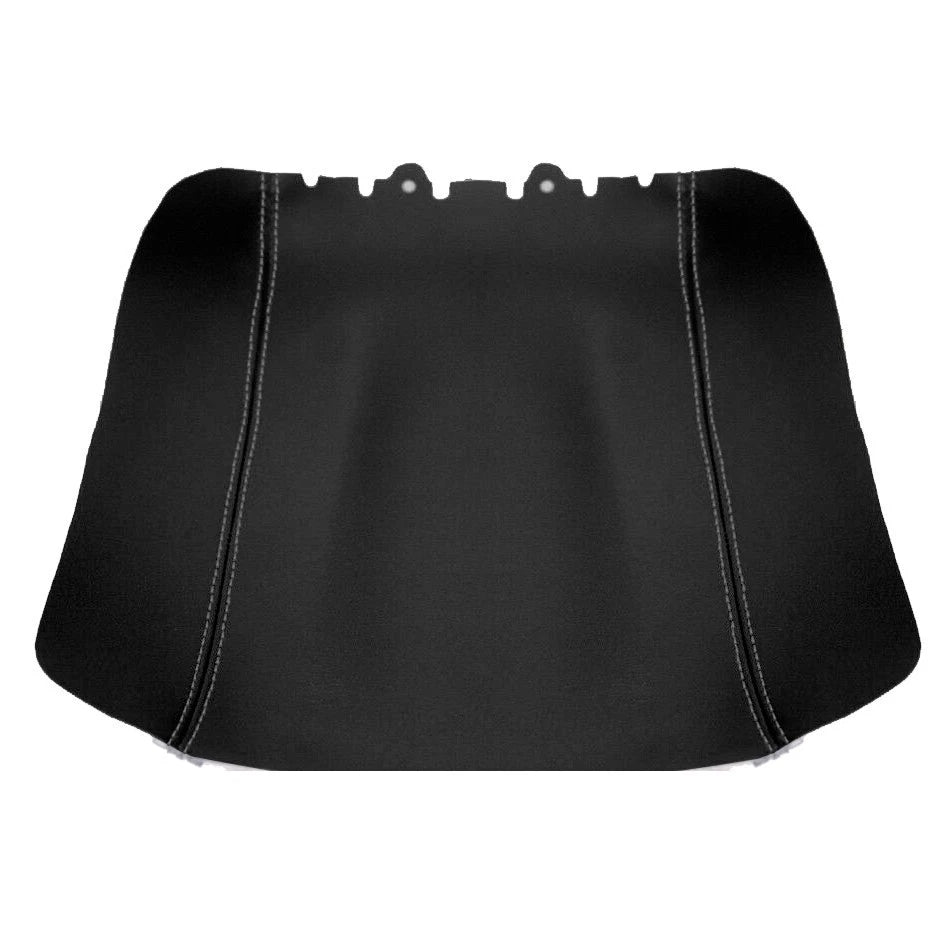 Leather Console Lid Jump Seat Cover for Ford F150 (2004–2008) Gray Stitch