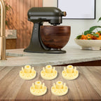 5Pcs Rubber Feet for Mixer Bottom Pads Compatible with AP4326634 PS1488432
