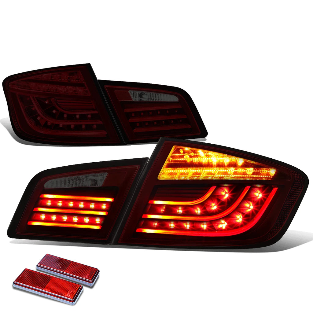 3D LED Tail Lights for BMW F10 528i 535i 550i Sedan (2011–2013)