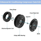 AC Compressor Clutch Kit for Ford E150 E250 E350 F150 F250 F350 (1992–2014)
