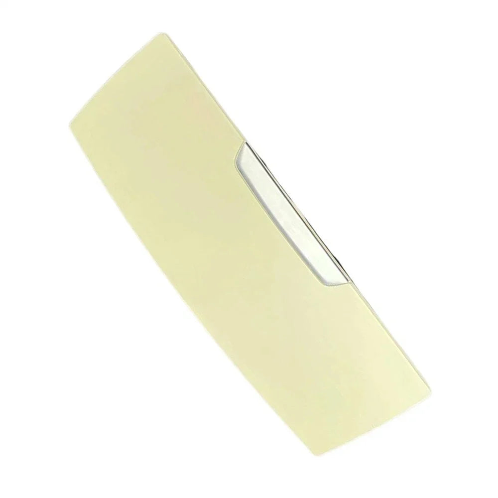 Beige Sunglasses Storage Box Cover for Mercedes Benz E-Class (2017-2023)