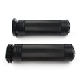 1" Black Cut Handle Bar Hand Grips for Harley VRSC XL XR Dyna Softail (1996–Present)