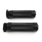1" Black Cut Handle Bar Hand Grips for Harley VRSC XL XR Dyna Softail (1996–Present)